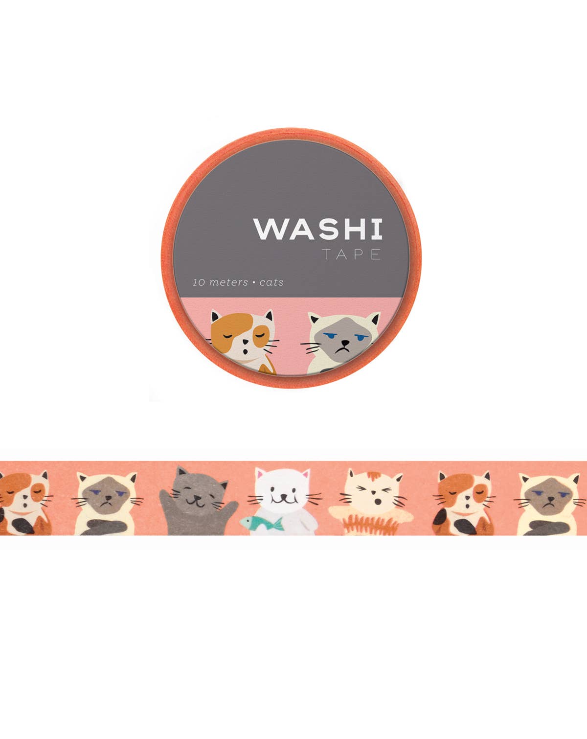 Girl of All Work - Cats Washi Tape