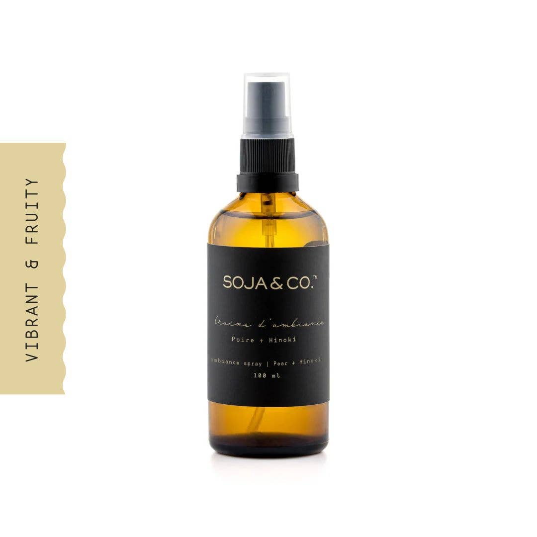 SOJA&CO.® - Room Spray | Pear + Hinoki: 100ml