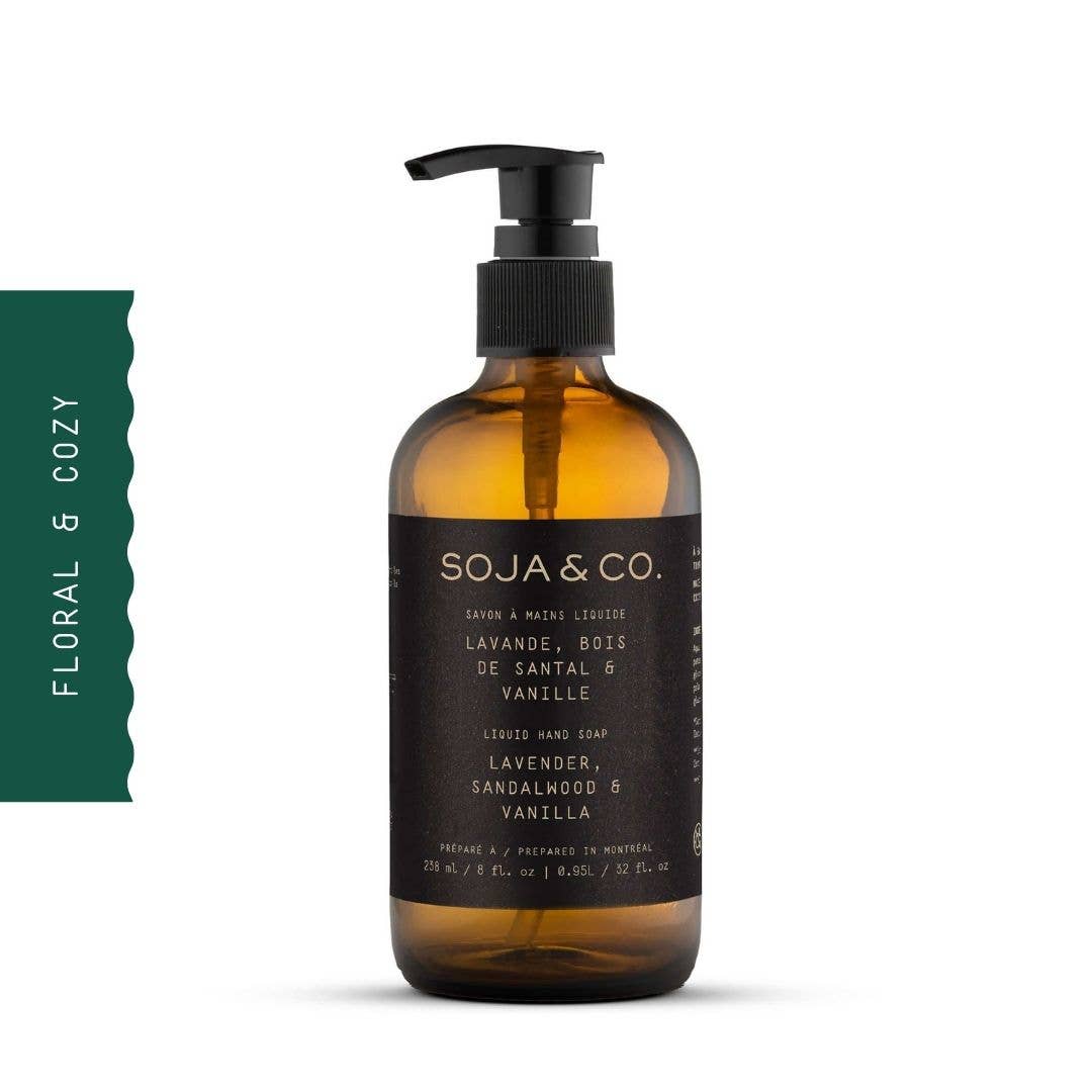 Liquid Hand Soap | Lavender, Sandalwood & Vanilla: 238ml