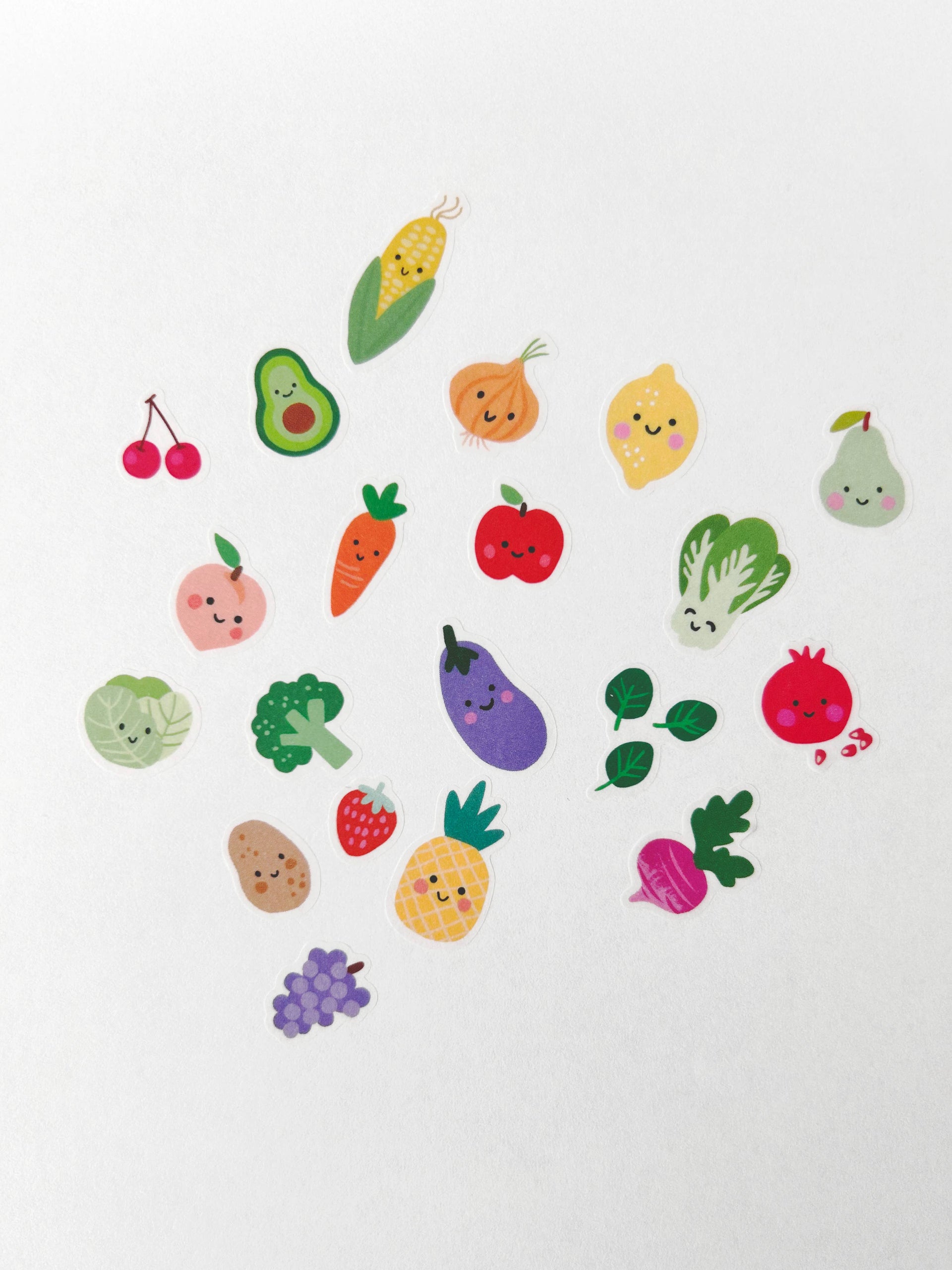 Girl of All Work - Fresh Picks Jumble Washi Stickers