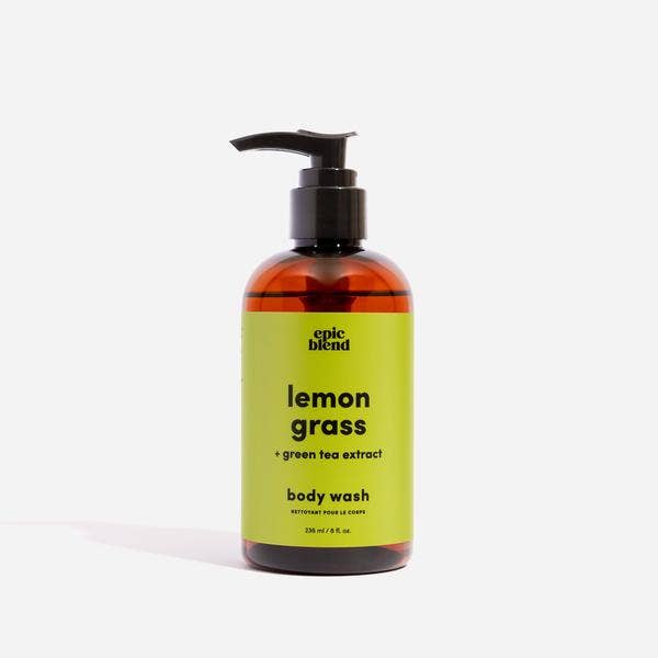 Lemongrass Body Wash Vegan: 8oz