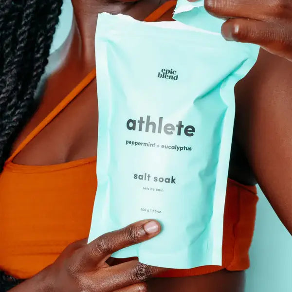 Athlete Bath Salts Soak Vegan | 17.6oz
