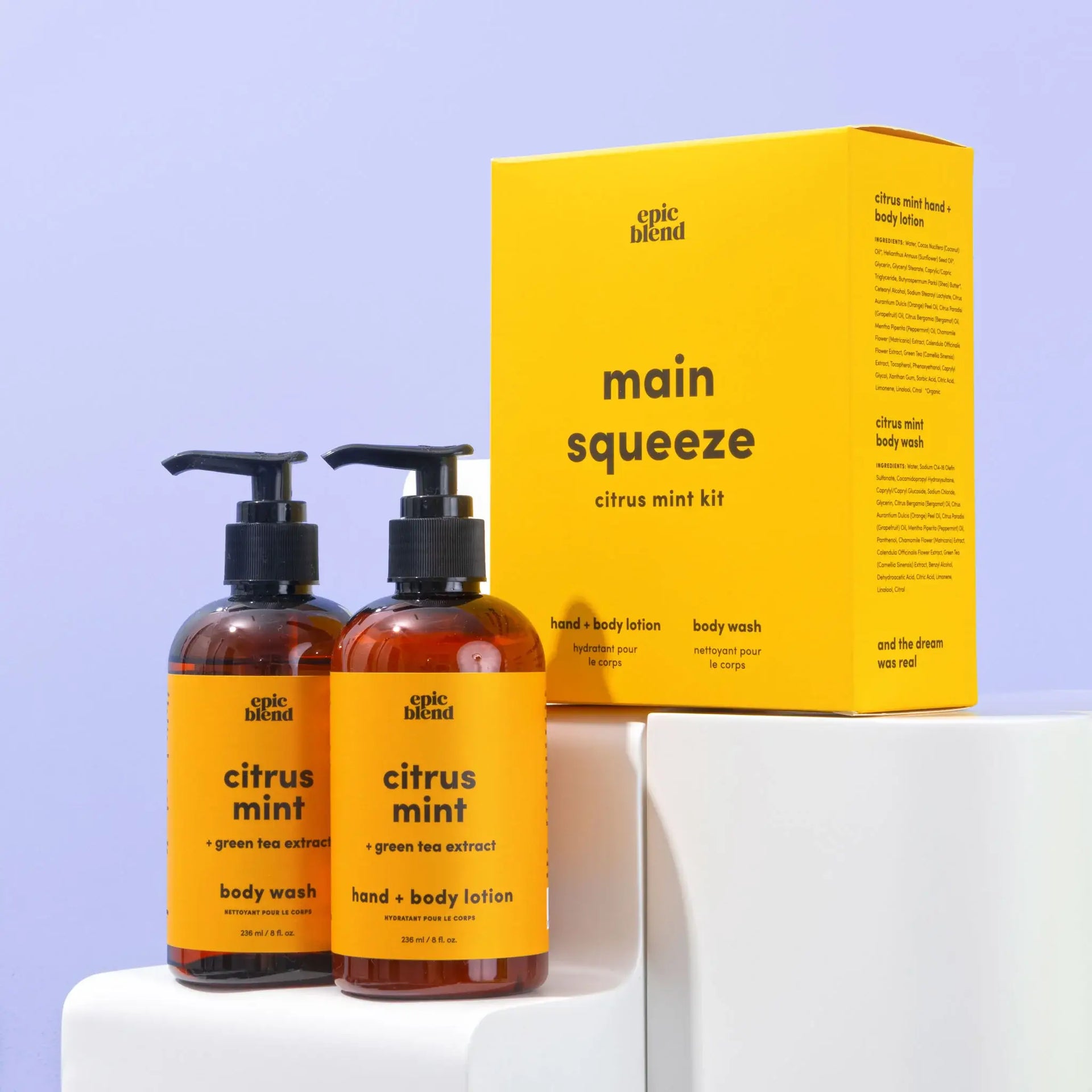 Main Squeeze - Citrus Mint Kit Bundle Vegan