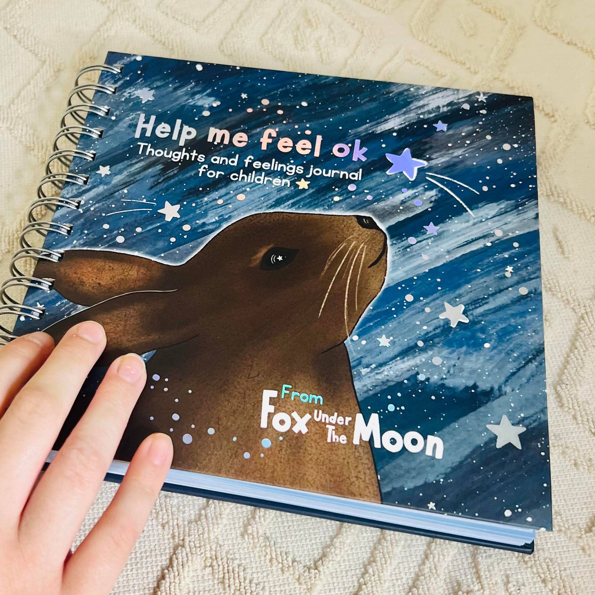 Fox Under The Moon - Children's Journal for Feelings & Emotions