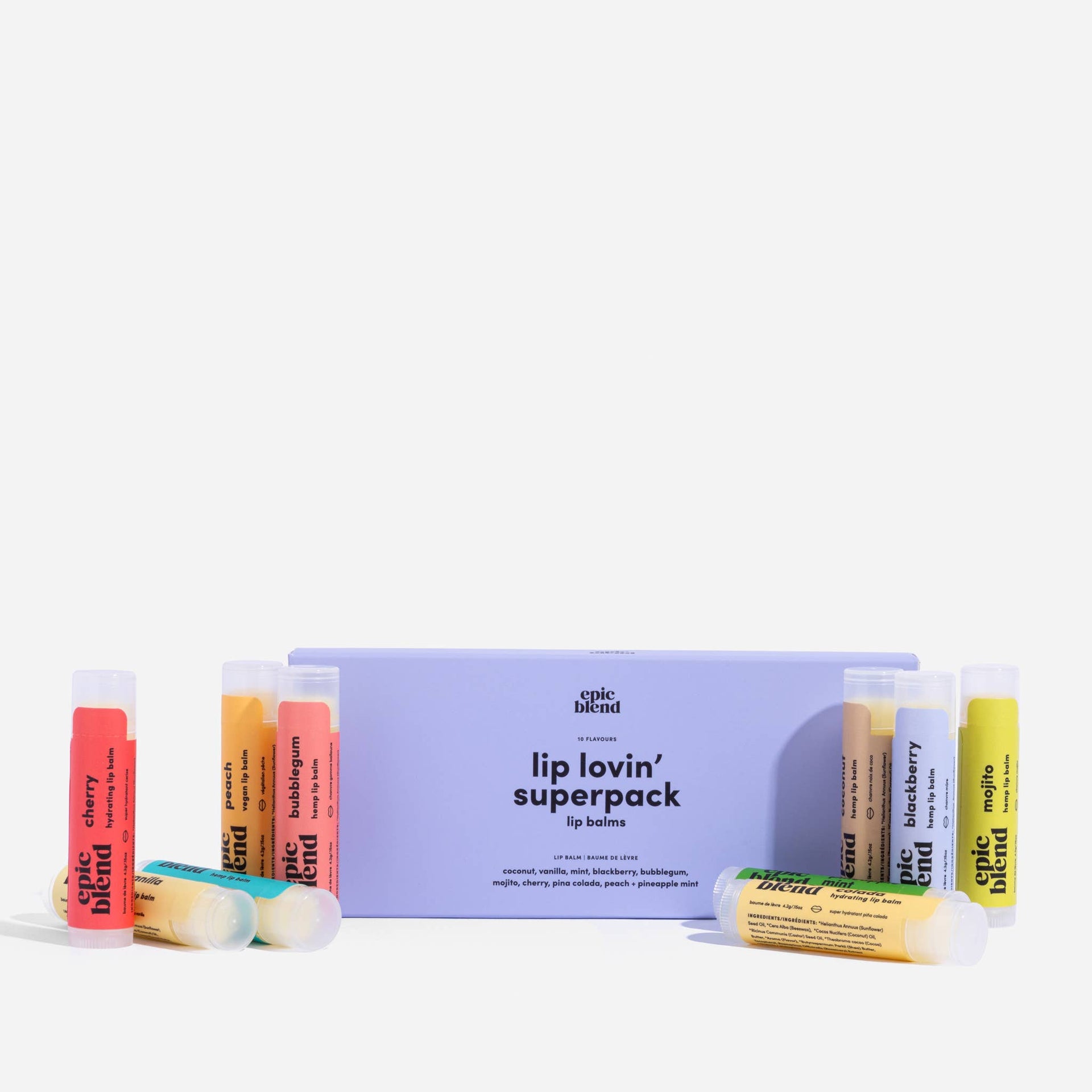 Lip Lovin' Superpack 10 Pack Kit/Bundle