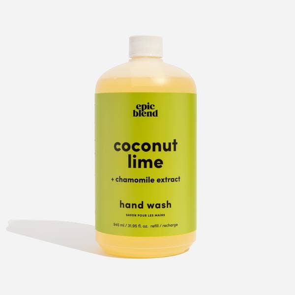 Coconut Lime Hand Soap Vegan: 8oz