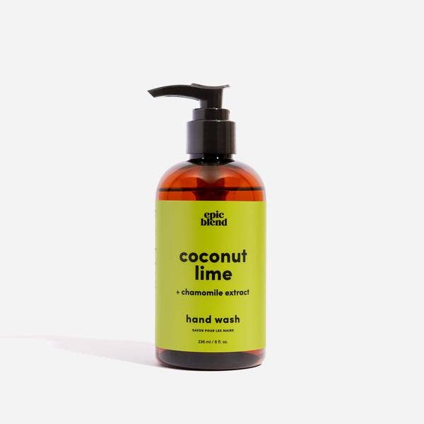 Coconut Lime Hand Soap Vegan: 8oz