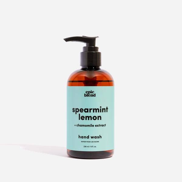 Spearmint Lemon Hand Soap Vegan: 8oz