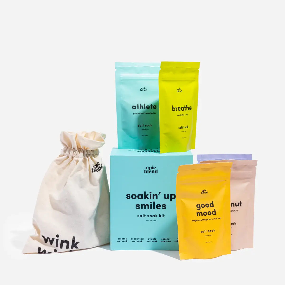 Soakin' Up Smiles - Salt Soak Kit Bundle Vegan