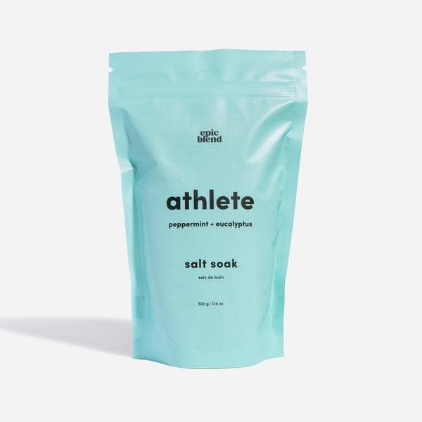 Athlete Bath Salts Soak Vegan: 17.6oz