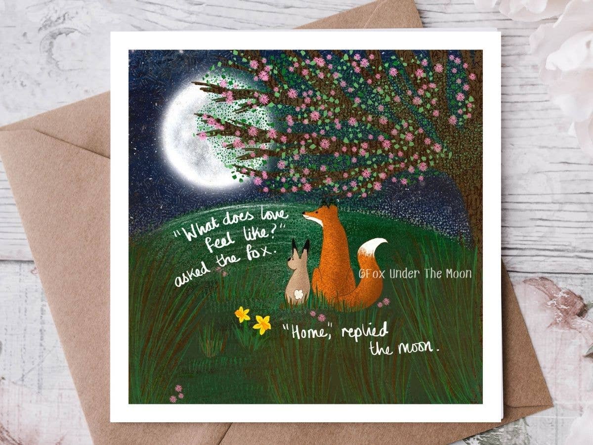 'Home' Greeting Card