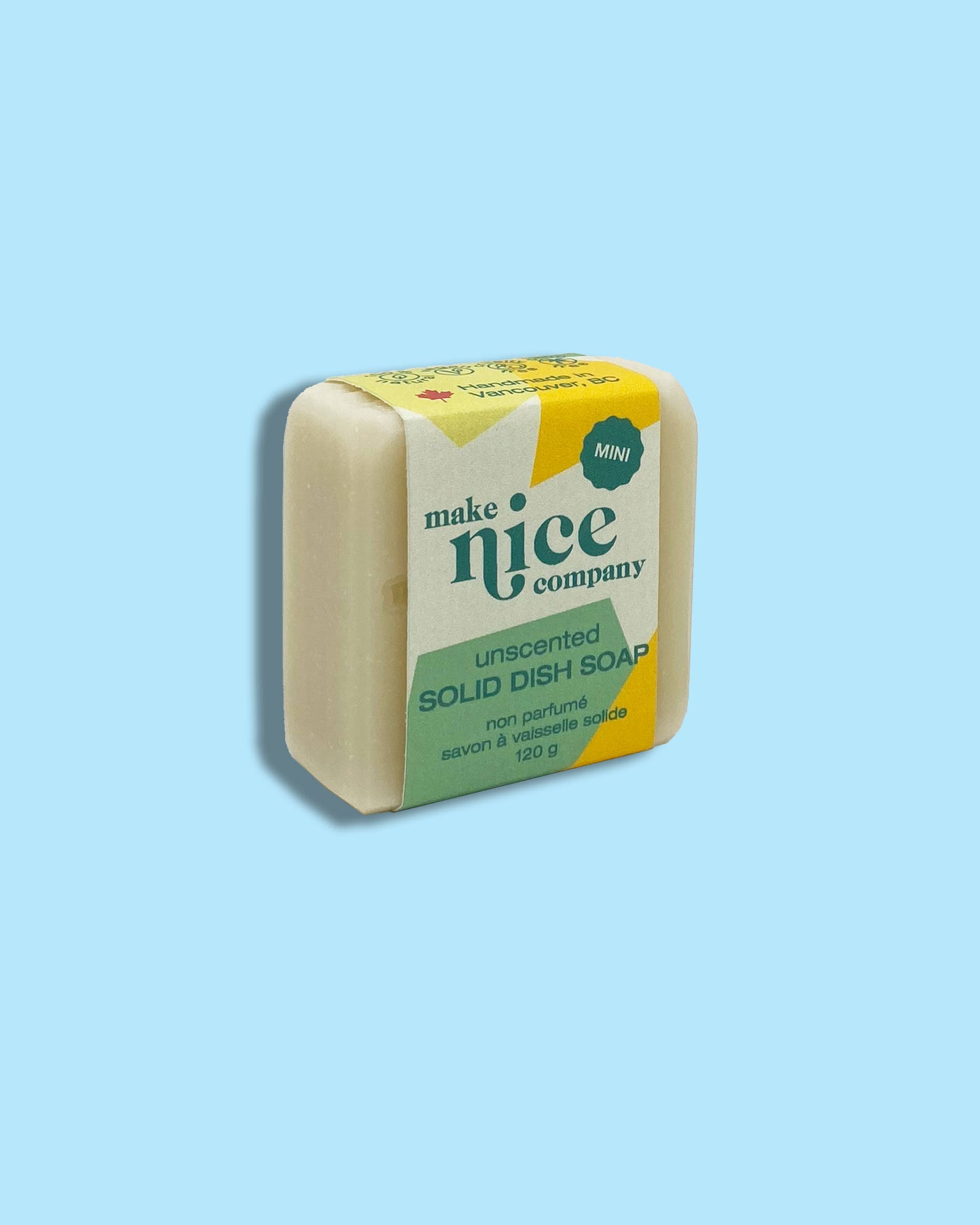Mini Solid Dish Soap | Unscented