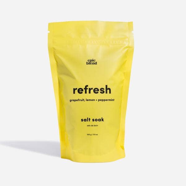 Refresh Bath Salts Soak Vegan: 17.6oz