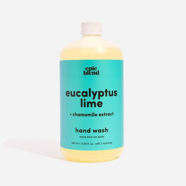 Eucalyptus Lime Hand Soap Vegan: 8oz