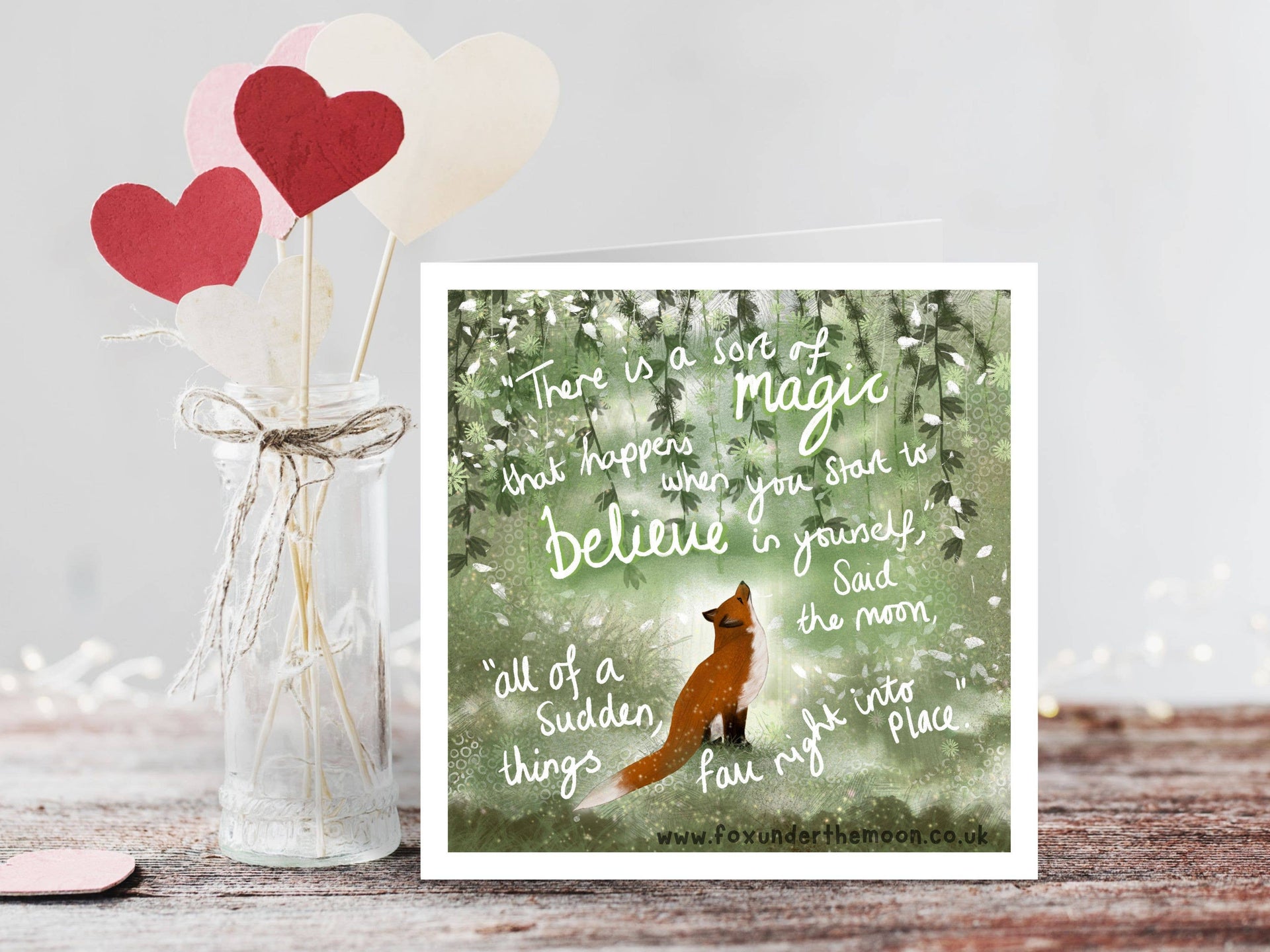 'Believe' Greeting Card