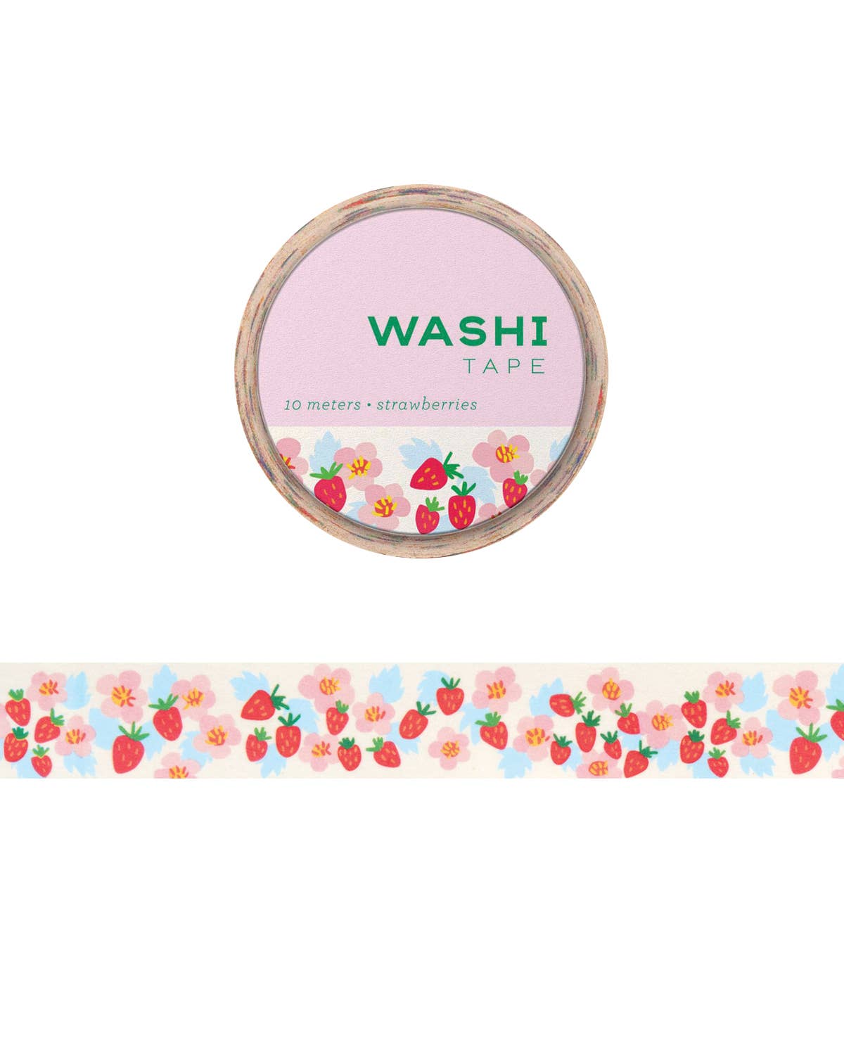 Girl of All Work - Strawberries Washi Tape