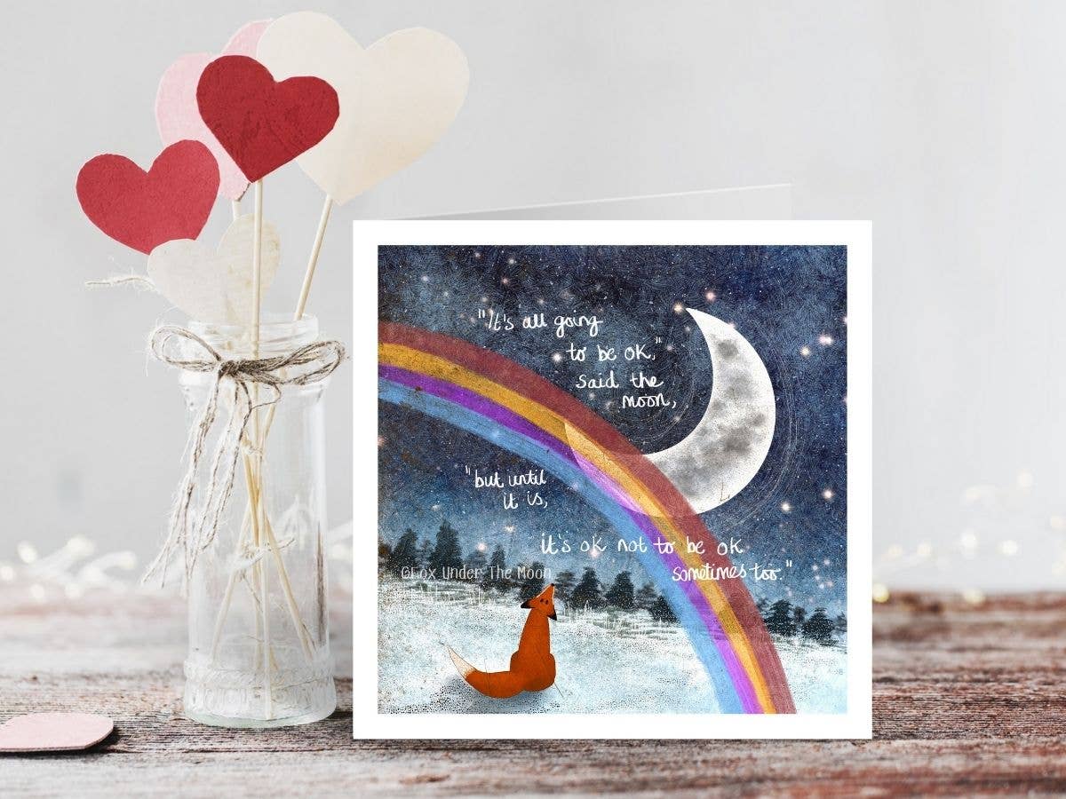 'It's OK' Greeting Card