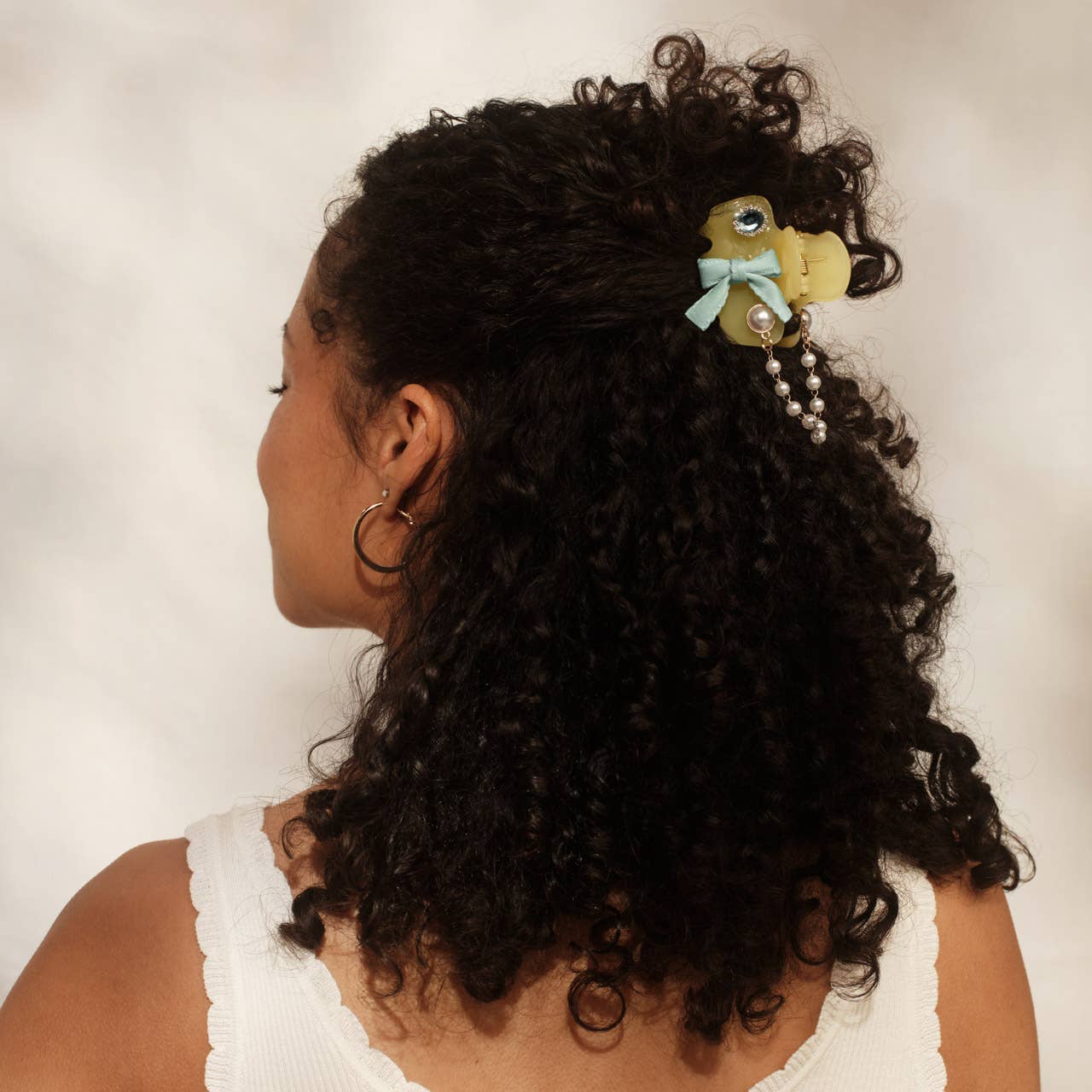 KitschPop™ Charms & Cloud Clip Set | Butter Yellow | 7pcs