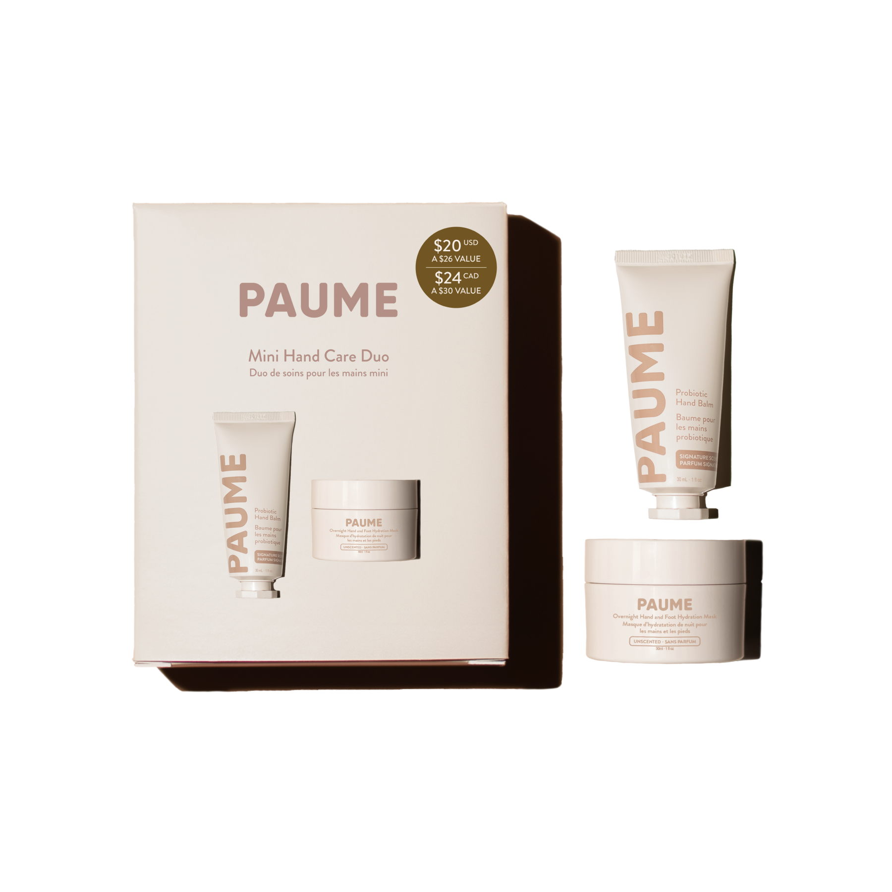 PAUME - Mini Hand Care Duo Boxed Set