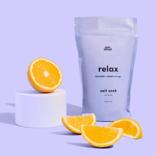 Relax Salt Soak | 17.6oz