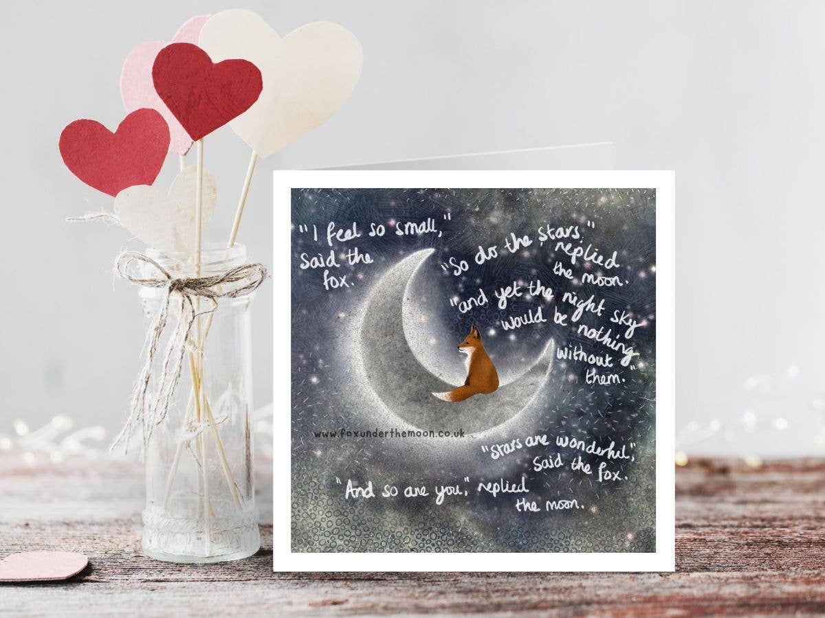 'Small' Greeting Card
