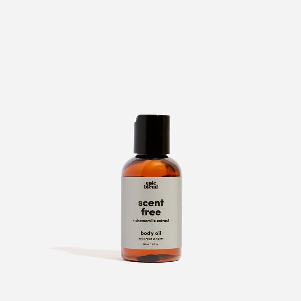 Scent Free Body Oil Vegan: 4oz