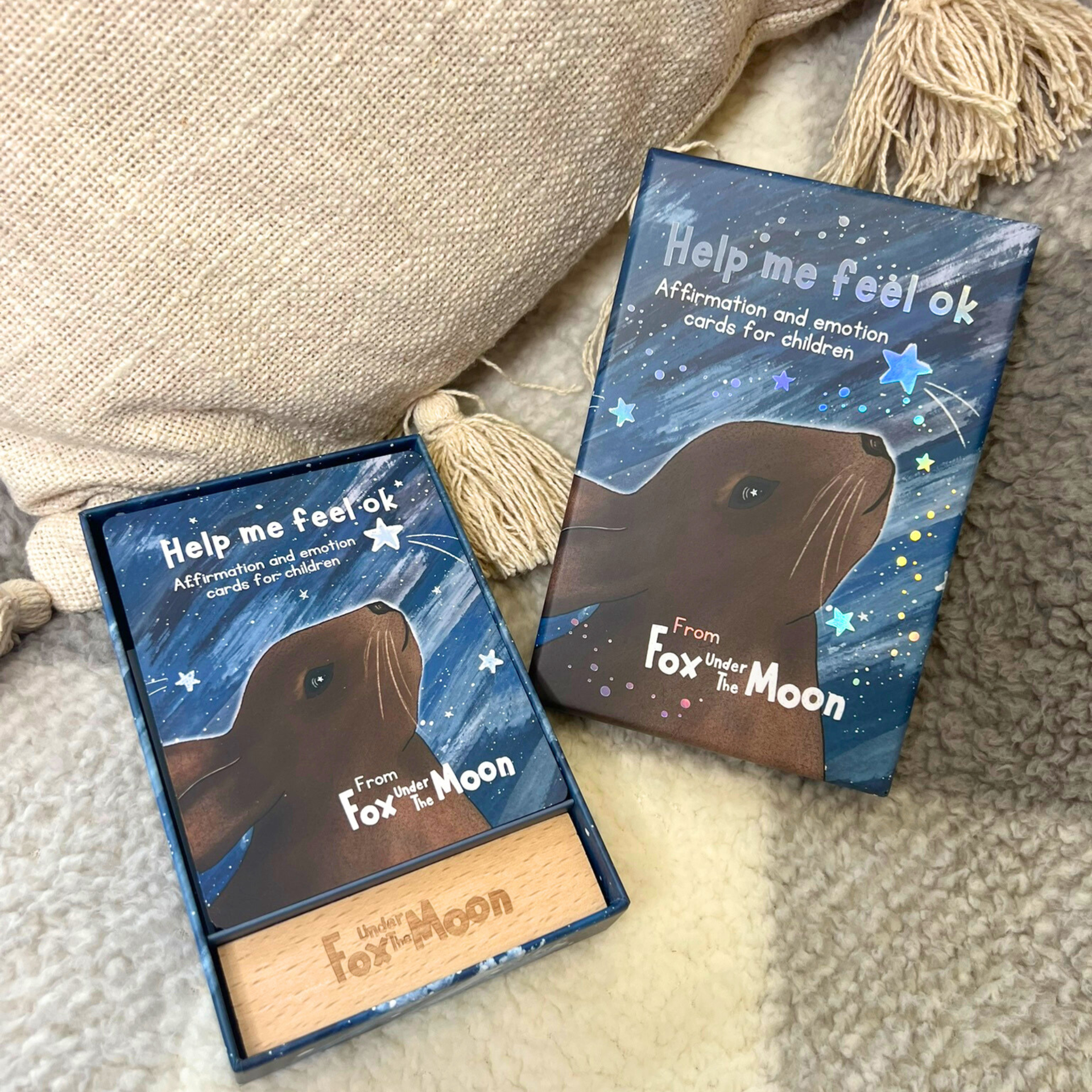 'Help Me Feel Ok' Affirmation & Emotion Cards for Children