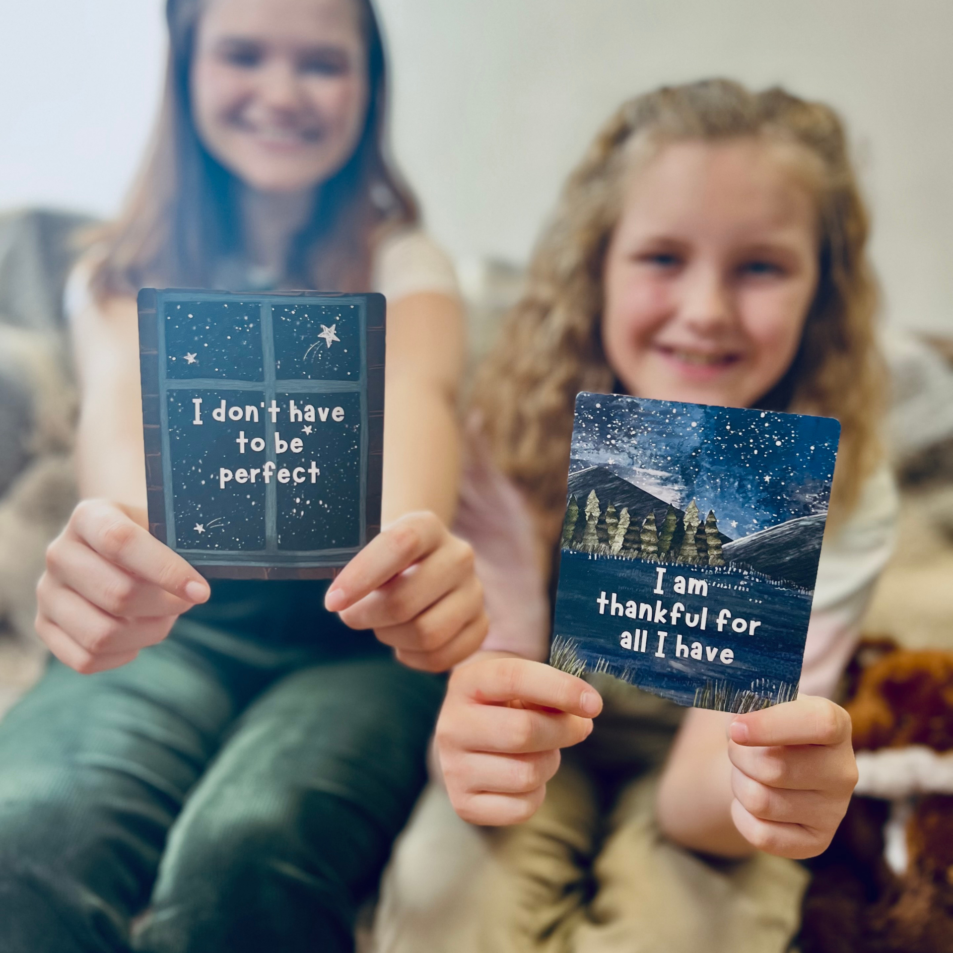 Fox Under The Moon - Children's Affirmation & Emotion Cards