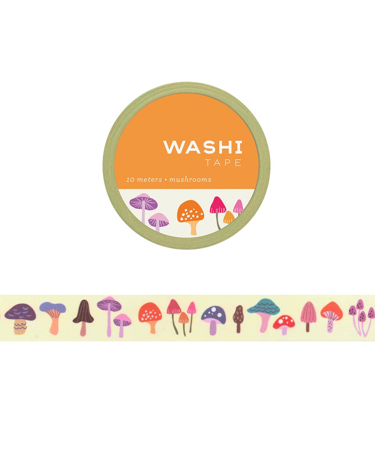 Girl of All Work - Mushrooms Washi Tape