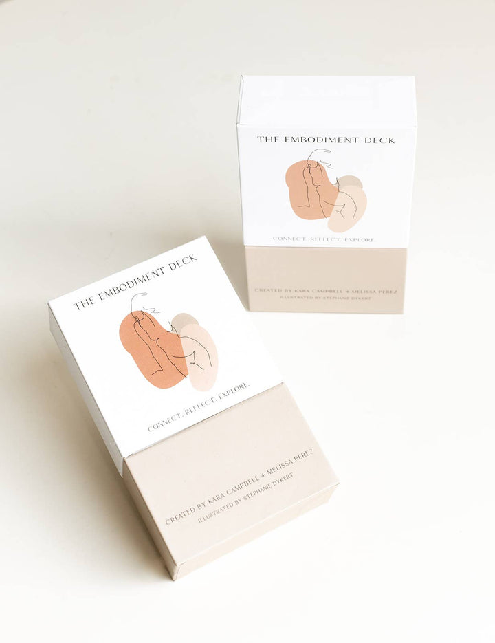 Two boxes of 'The Embodiment Deck'