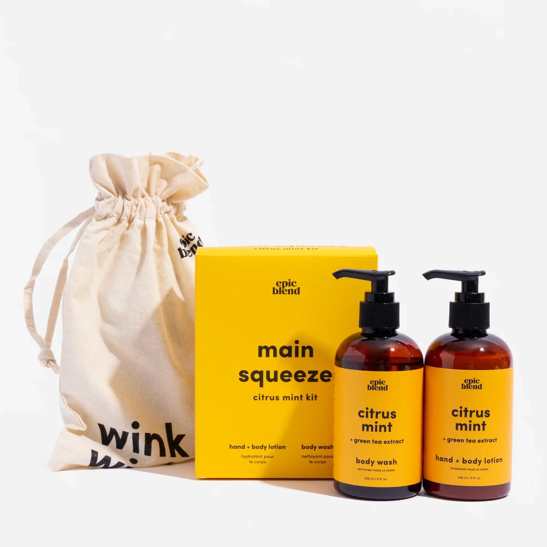 Main Squeeze - Citrus Mint Kit Bundle Vegan