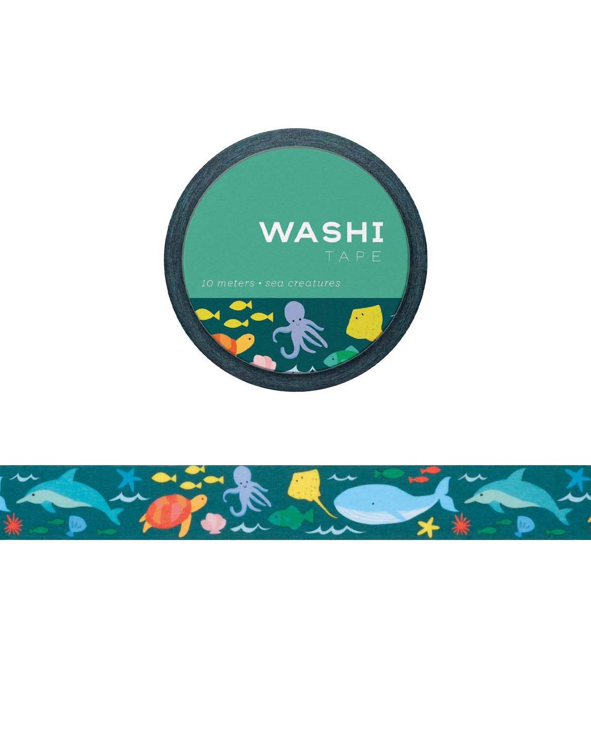 Girl of All Work - Sea Creatures Washi Tape