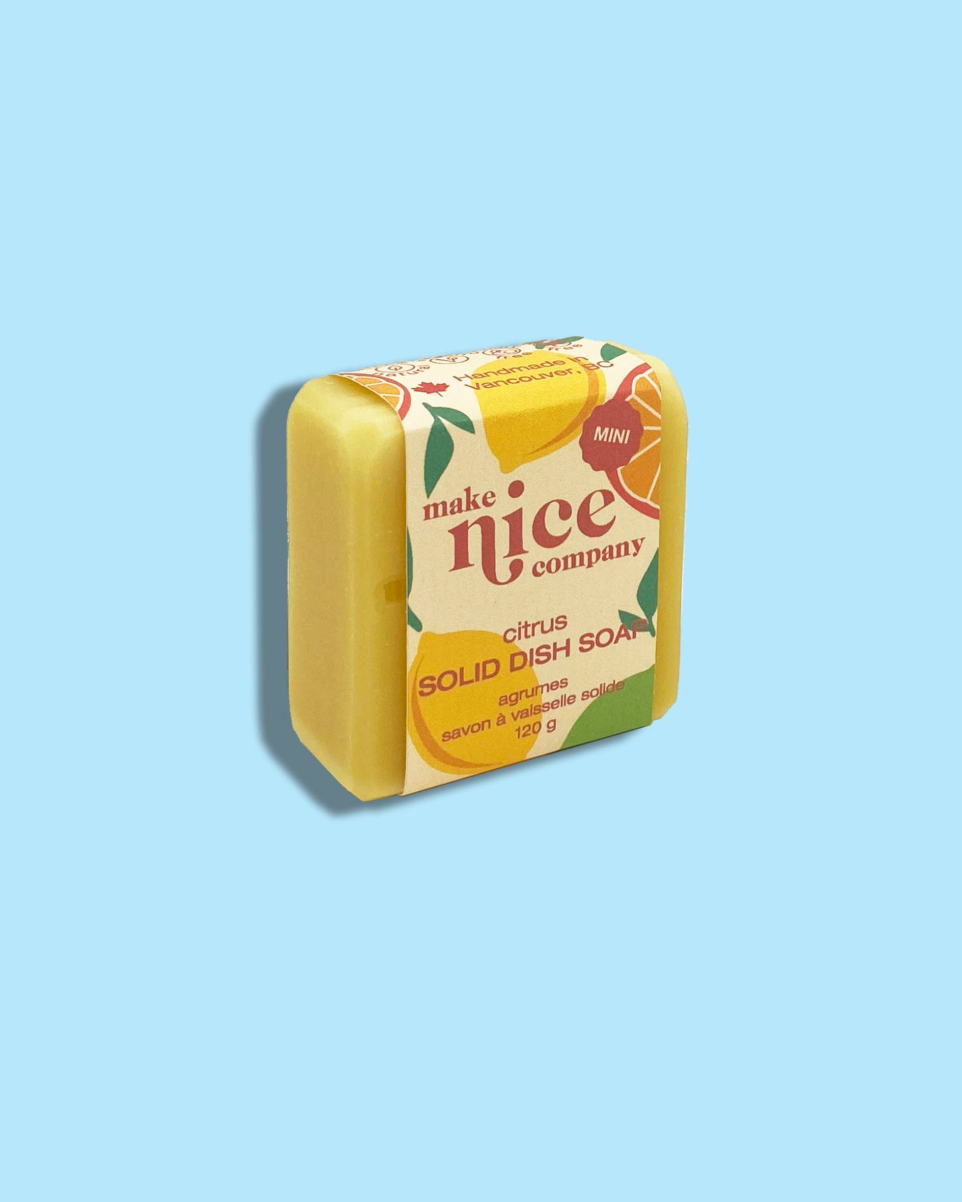 Mini Solid Dish Soap | Citrus