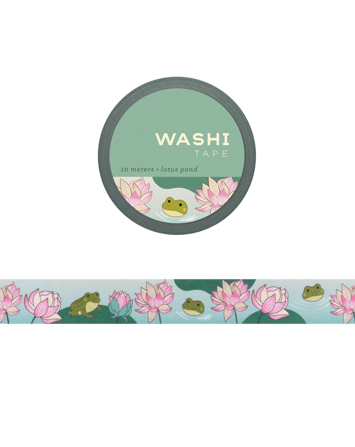 Girl of All Work - Lotus Pond Washi Tape