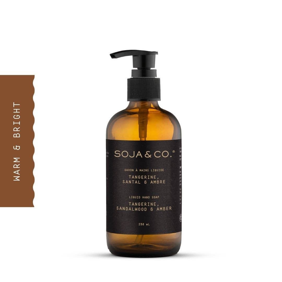 Liquid Hand Soap | Tangerine, Sandalwood & Amber: 238ml