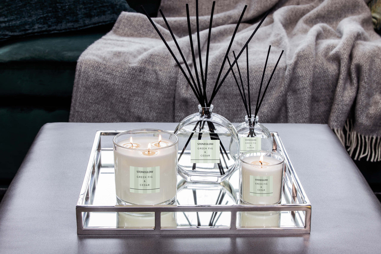 Green Fig & Cedar Scented Candle | Modern Classics