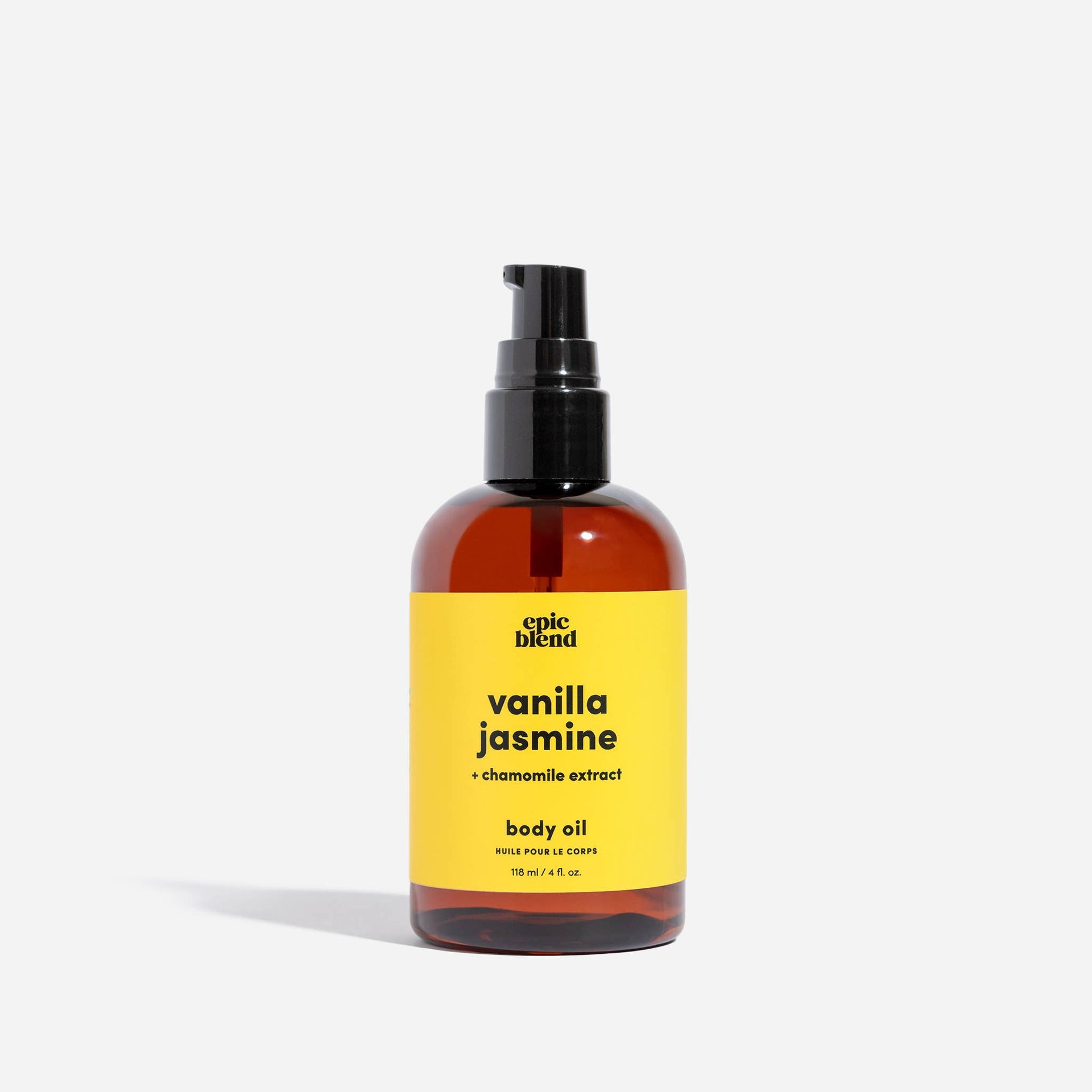 Vanilla Jasmine Body Oil Vegan: 4oz