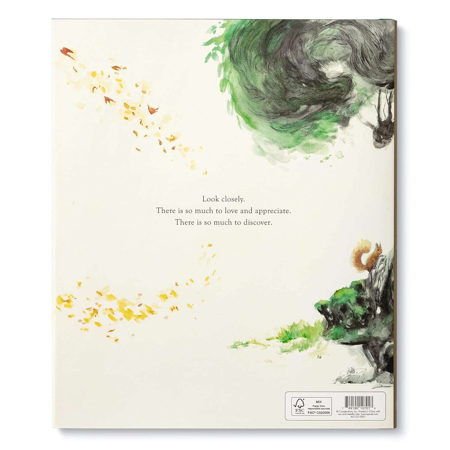 Book cover with artistic green and yellow design and text