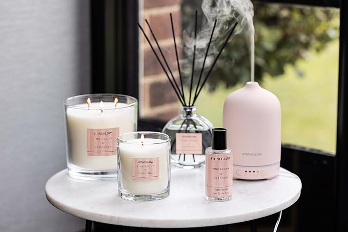 Pink Peony & Gardenia Scented Candle | Modern Classics