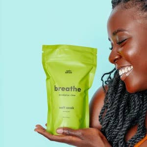 Breathe Bath Salts Soak Vegan | 17.6oz