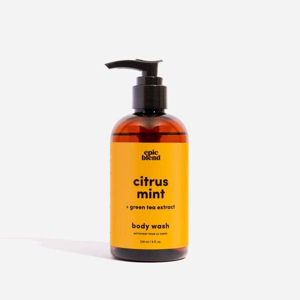 Citrus Mint Body Wash Vegan: 8oz
