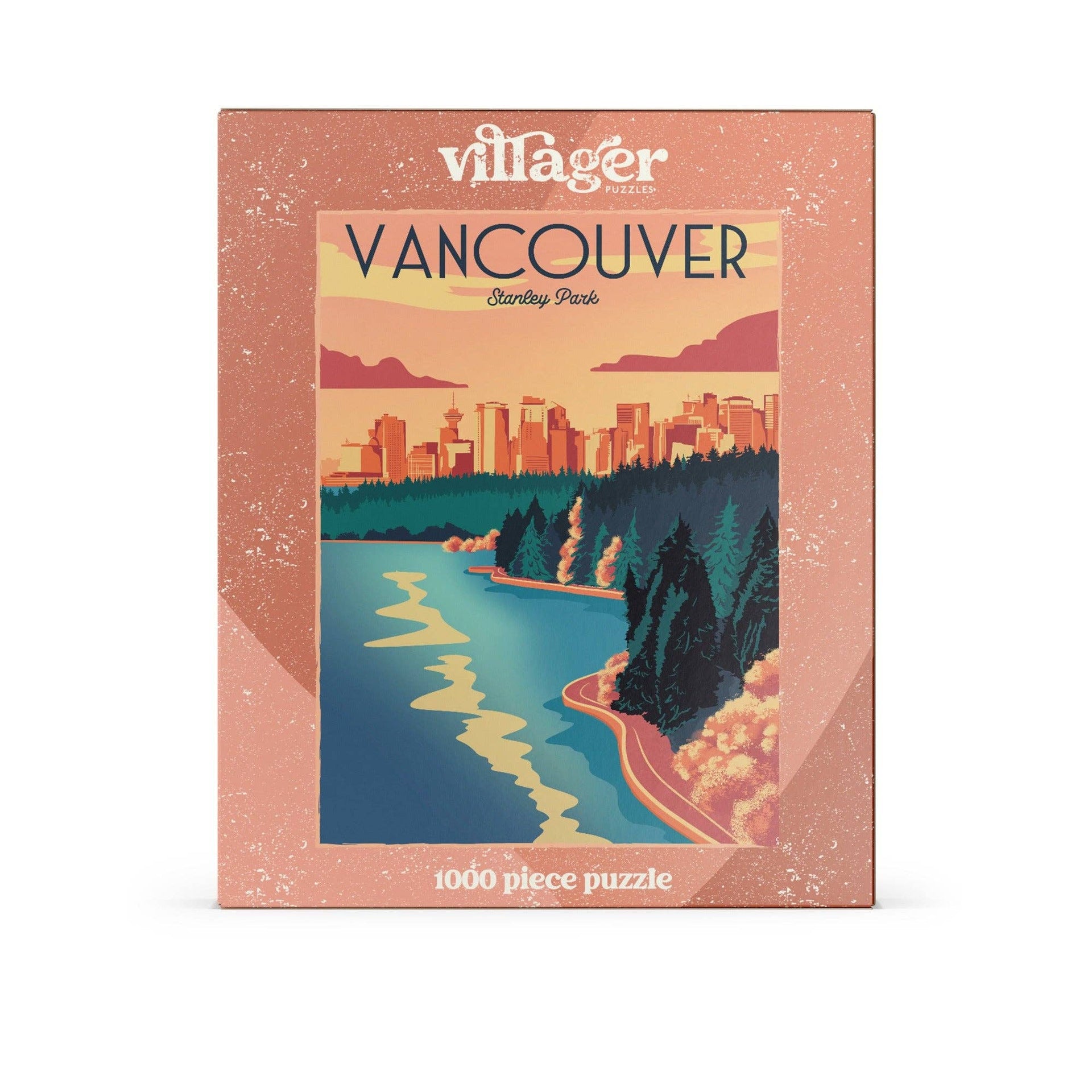 Villager Puzzles - Vancouver Sunset 1000-Piece Puzzle | Designed in Canada