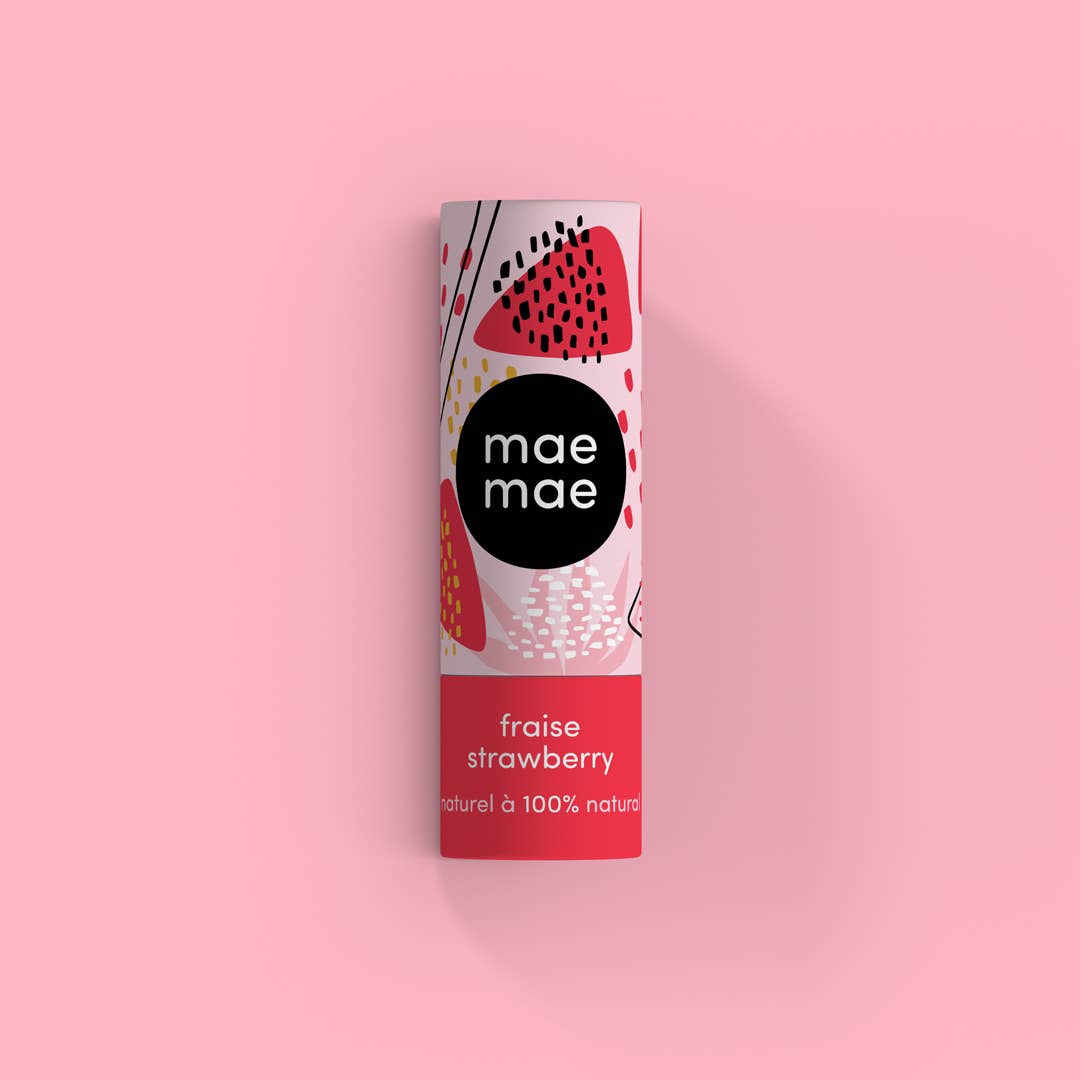 Maemae Natural Products - Strawberry Natural Lip Balm