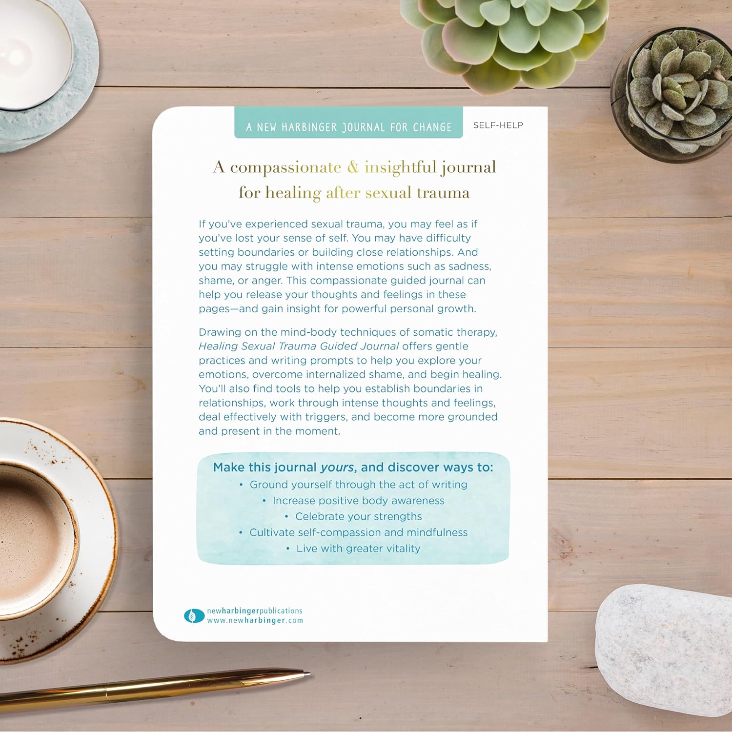 Healing Sexual Trauma Guided Journal Writing and Somatic Practices to Help You Process, Heal, and Feel Safe