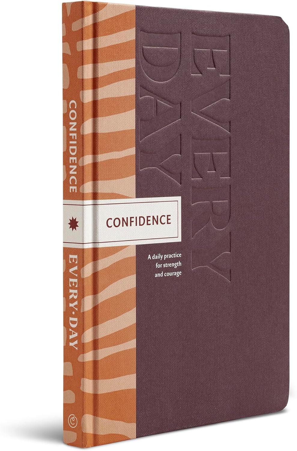 Purple notebook with 'Everyday Confidence' text