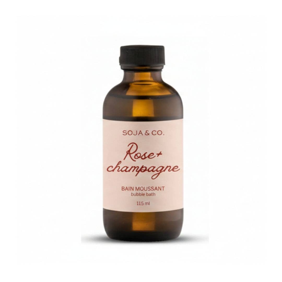 Mini bubble Bath | Rose + Champagne: 115ml