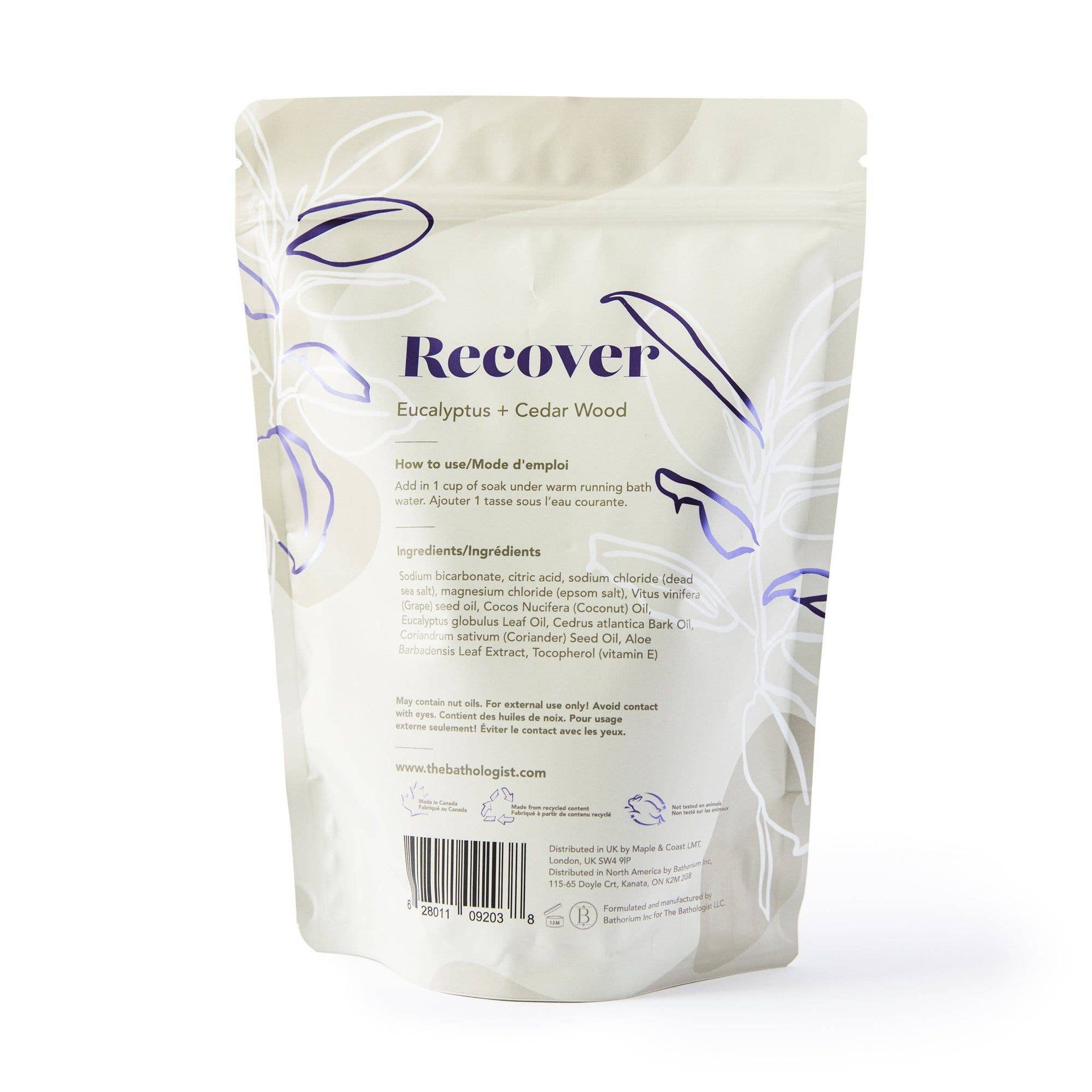 The Bathologist Recover Fizzy Bath Soak | 907g