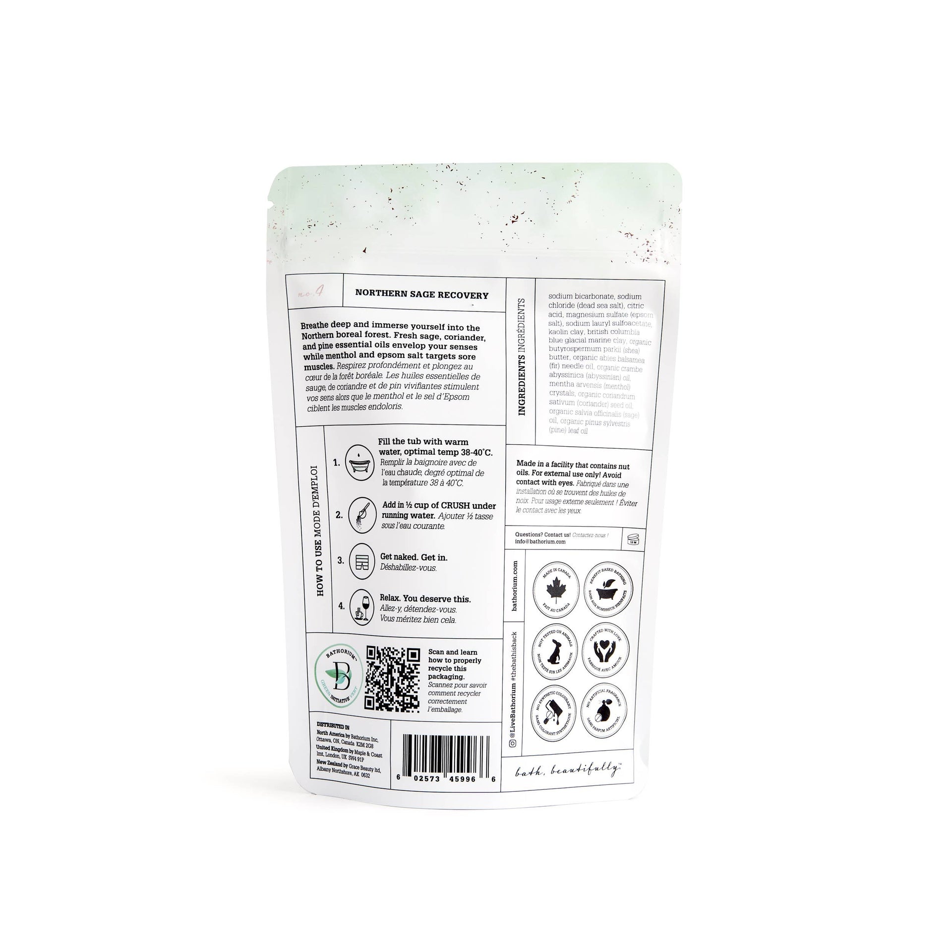 Northern Sage Recovery Crush Soak | 600g