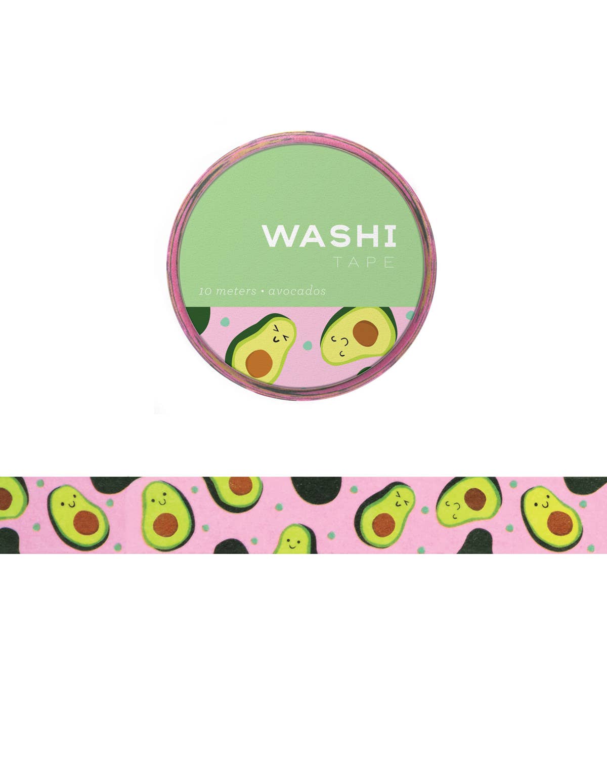 Girl of All Work - Avocado Washi Tape
