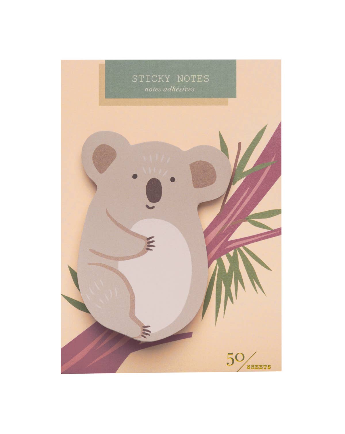 Girl of All Work - Koala Die Cut Single Sticky Notes